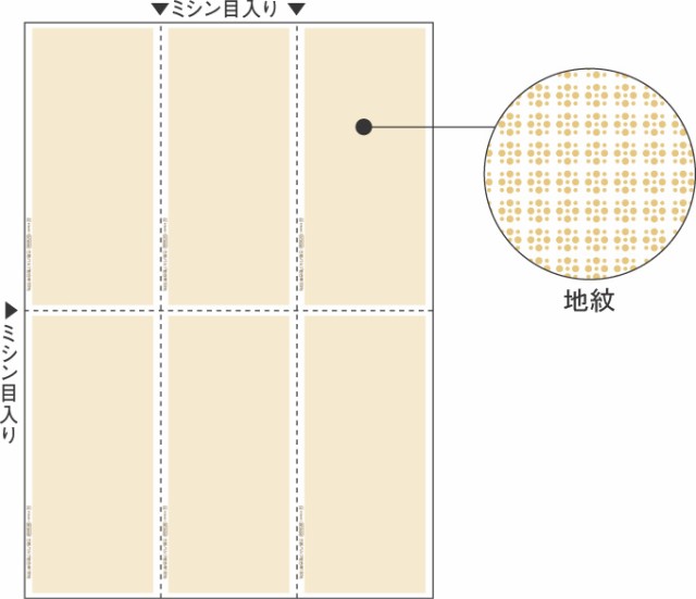 まとめ買い）ヒサゴ マルチプリンタ帳票 A4 地紋 6面 100枚入 BP2059 〔×3