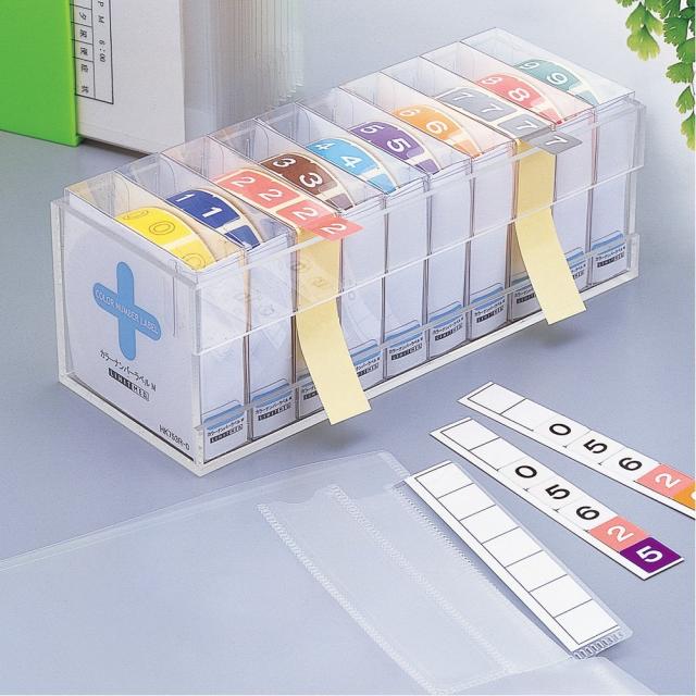 リヒトラブ カラー月ラベルMロールタイプ 「12」 HK781R-12 1箱（300片） 〔×10セット〕 まとめ買い）リヒトラブ カラー月ラベルM(ロールタイプ)込 HK781Rコミ