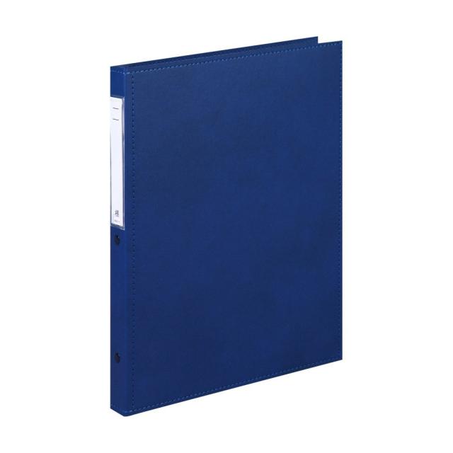 （まとめ買い）リヒトラブ カルテブック 標準タイプ A4S 30穴 ブルー HB408-1 〔3冊セット〕 【北海道・沖縄・離島配送不可】