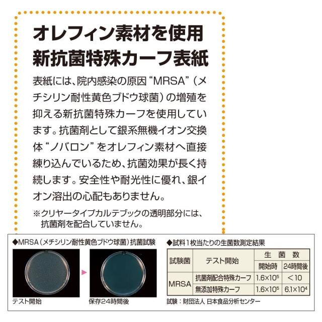 （まとめ買い）リヒトラブ カルテブック 厚型タイプ A4S 4穴 ブルー HB437-1 〔3冊セット〕 【北海道・沖縄・離島配送不可】_4