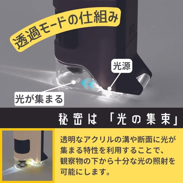 （まとめ買い）レイメイ藤井 ハンディ顕微鏡 DX グリーン RXT1144M 〔3個セット〕 【北海道・沖縄・離島配送不可】_3