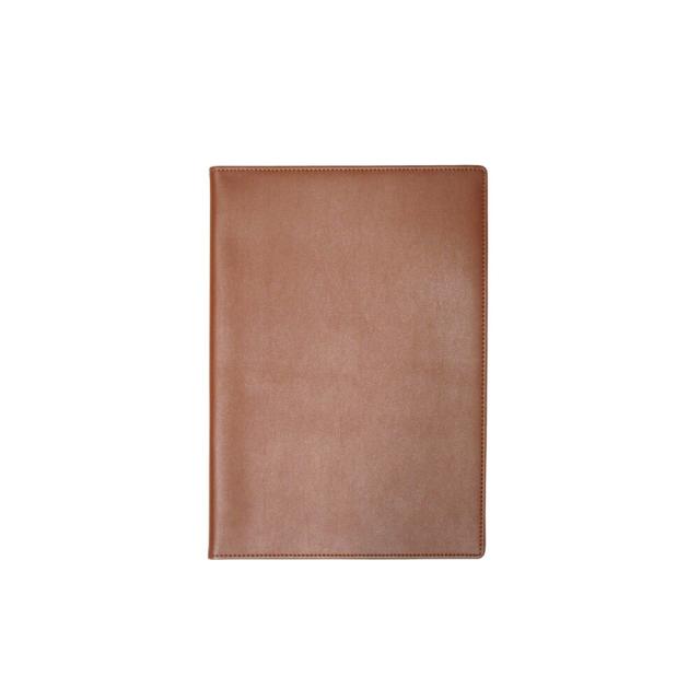 （まとめ買い）コレクト ノートカバー 本革調 B5 茶 CP-50V-BR 〔3冊セット〕 【北海道・沖縄・離島配送不可】