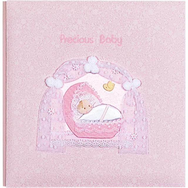 ナカバヤシ フエルアルバム 誕生用 L プラコート台紙 プレシャスベビー ピンク ア-LB-605-Pの通販は