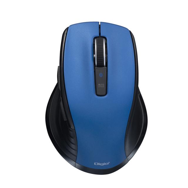 （まとめ買い）ナカバヤシ F_line Bluetooth静音5ボタンBlueLEDマウス Mサイズ ブルー MUS-BKF146BL 〔3個セット〕の通販は