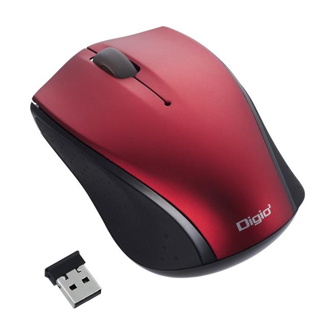 （まとめ買い）ナカバヤシ 持ち運びラクラクな小型無線3ボタンBlueLEDマウス レッド MUS-RKT160R 〔3個セット〕 12,641円