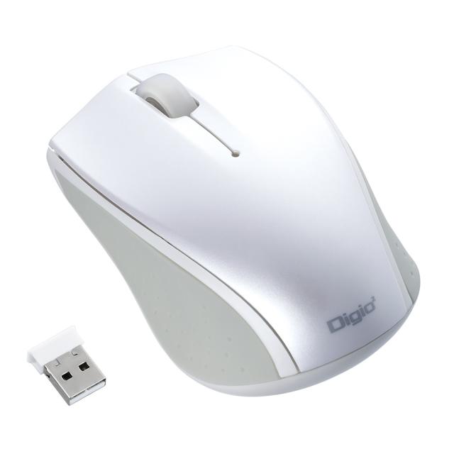 （まとめ買い）ナカバヤシ 持ち運びラクラクな小型無線3ボタンBlueLEDマウス ホワイト MUS-RKT160W 〔3個セット〕 12,641円