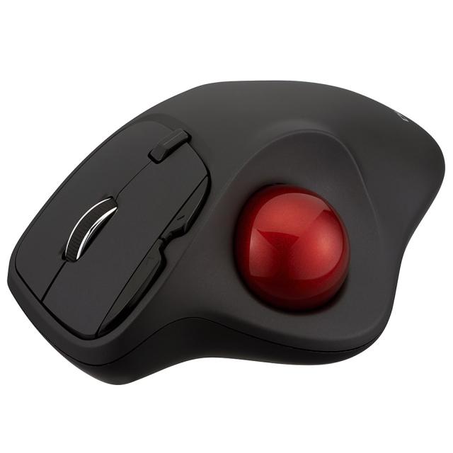 （まとめ買い）ナカバヤシ スタンダード 無線5ボタン光学式親指トラックボール ブラック MUS-TRIF175BK 〔3個セット〕 【北海道・沖縄・離島配送不可】_3