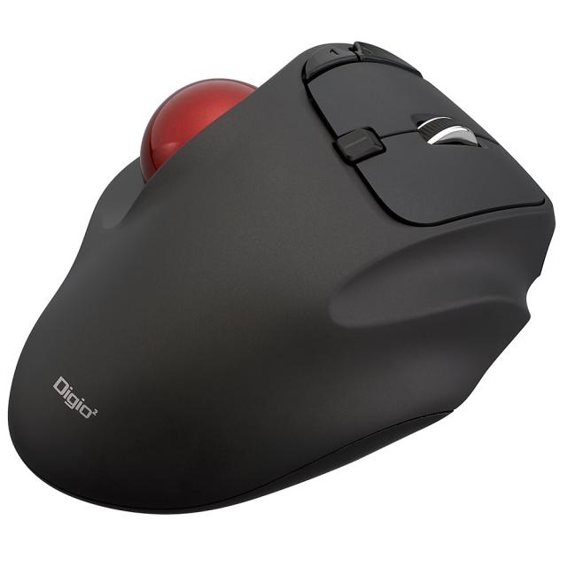 （まとめ買い）ナカバヤシ スタンダード 無線5ボタン光学式親指トラックボール ブラック MUS-TRIF175BK 〔3個セット〕 【北海道・沖縄・離島配送不可】_4