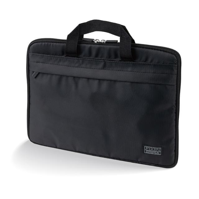 （まとめ買い）ナカバヤシ 11.6インチPC用インナーケーススリムタイプ ブラック SZC-FIXS004BK 〔×3〕 【北海道・沖縄・離島配送不可】