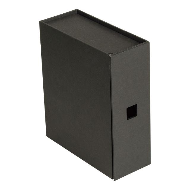 （まとめ買い）ナカバヤシ TATE-DASHI タテダシ 収納BOX Sサイズ TD-101BK 〔3個セット〕 【北海道・沖縄・離島配送不可】