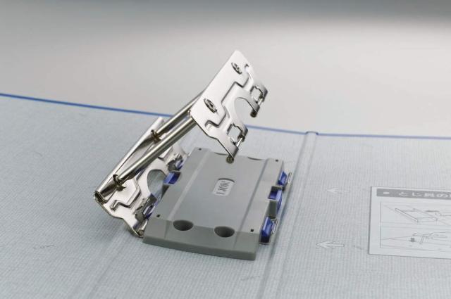 （まとめ買い）ライオン事務器 パイプ式ファイル両開き環境 A3ヨコ 500枚収容 50mmとじ No.7502RKブルー 113-61 〔3冊セット〕 【北海道・沖縄・離島配送不可】_1