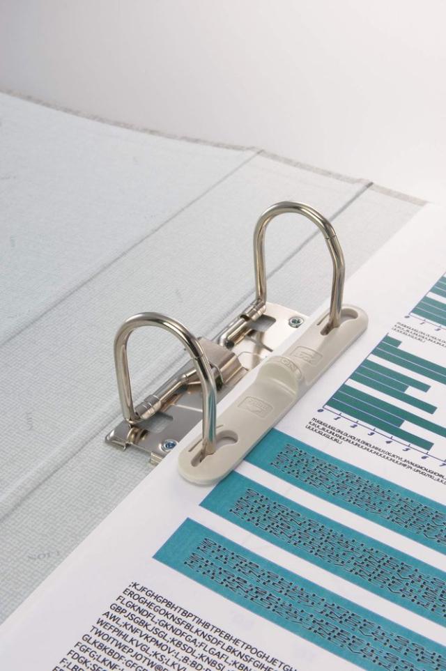 (まとめ) ライオン事務器 スモールファイルA5ヨコ 2穴 270枚収容 背幅60mm グレー No.30-A5E 1冊 〔×10セット〕