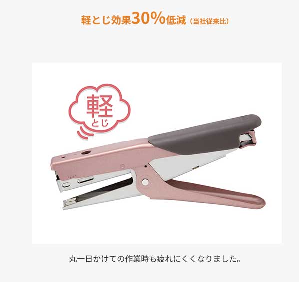 （まとめ買い）マックス 軽とじプライヤー プライヤータイプホッチキス HP-50L 〔3個セット〕 【北海道・沖縄・離島配送不可】_5