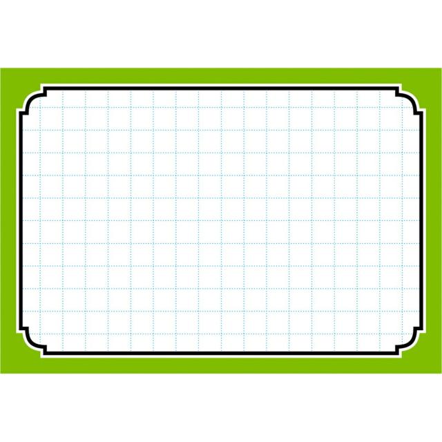 （まとめ買い）ササガワ POPカード プライスカード 中 グリーン枠 135×195mm 50枚入 16-4373 〔×5〕の通販は