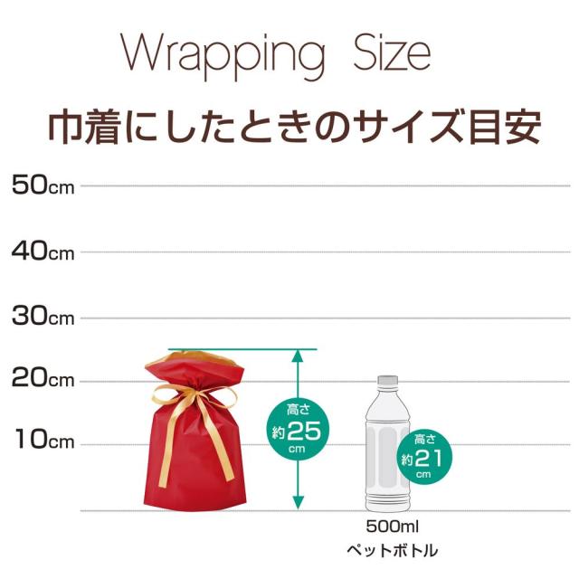 （まとめ買い）ササガワ ギフトバッグ 巾着袋 梨地 リボン付 レッド 幅170×高さ280＋マチ80mm 50枚入 50-3359 〔×3〕 【北海道・沖縄・離島配送不可】