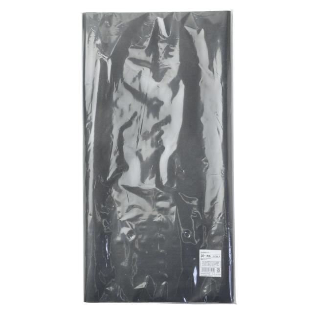（まとめ買い）ササガワ 包装紙 薄葉紙 ブラック 半才判 200枚入 35-1497 〔×3〕 【北海道・沖縄・離島配送不可】_2