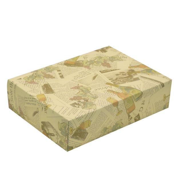 （まとめ買い）ササガワ 包装紙 英字柄 ビアチューレ 半才判 50枚入 49-1427 〔×3〕 【北海道・沖縄・離島配送不可】_3