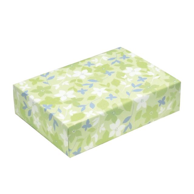 （まとめ買い）ササガワ 包装紙 花柄 ファイングロウ緑 半才判 50枚入 49-1523 〔×3〕 【北海道・沖縄・離島配送不可】_3