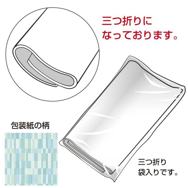 （まとめ買い）ササガワ 包装紙 ファンシー・バラエティ柄 ブリス ブルー 半才判 50枚入 49-1437 〔×3〕 【北海道・沖縄・離島配送不可】_2