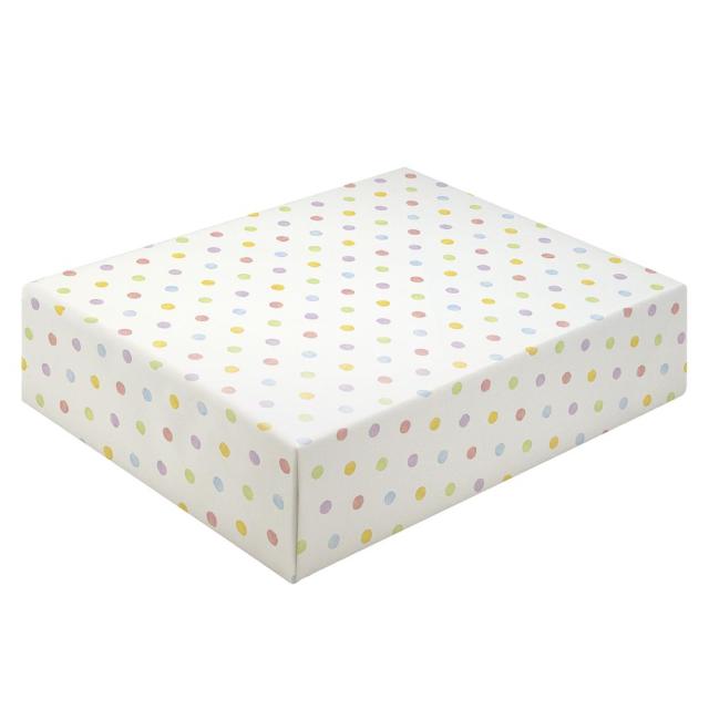 （まとめ買い）ササガワ 包装紙 ドット柄 カラフルドット 半才判 50枚入 49-1169 〔×3〕 【北海道・沖縄・離島配送不可】_3