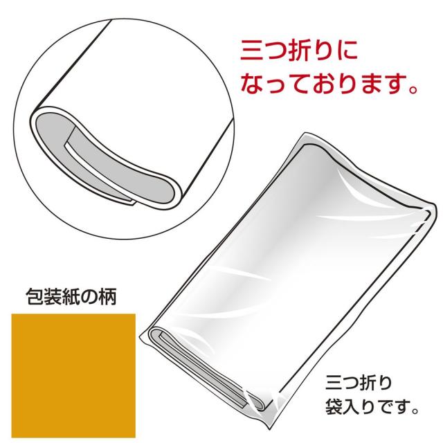 （まとめ買い）ササガワ 包装紙 無地柄 サニーオレンジ 半才判 50枚入 49-1212 〔×3〕 【北海道・沖縄・離島配送不可】_2
