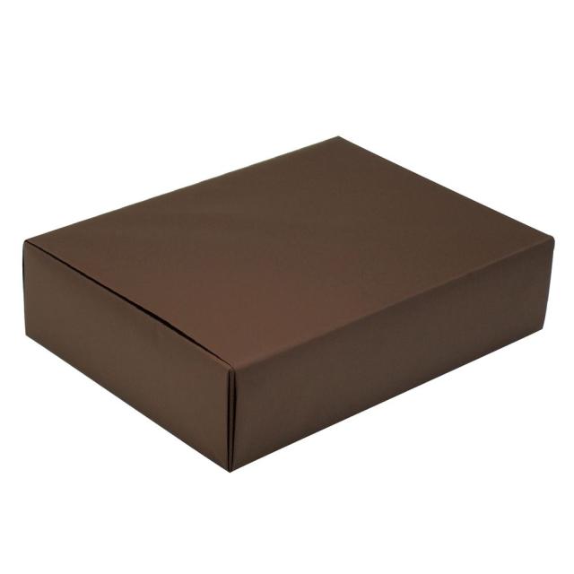 （まとめ買い）ササガワ 包装紙 無地柄 ダークチョコ 半才判 50枚入 49-1218 〔×3〕 【北海道・沖縄・離島配送不可】_3