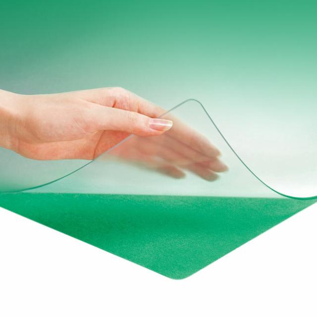 プラス デスクマット ななめカット OAタイプ 両面転写軽減 マウス対応 Wタイプ(下敷付グリーン) 990×590mm DM-106MWの通販は 13,994円