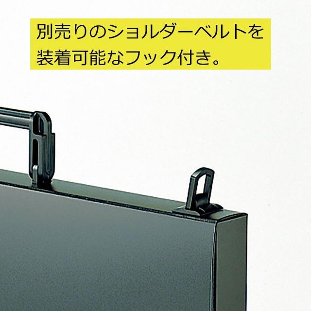 （まとめ買い）キングジム デザイナーズケース A2 2つ折 黒 3247クロ 〔3冊セット〕 【北海道・沖縄・離島配送不可】_4