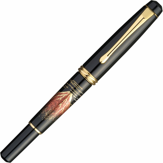 呉竹 くれ竹万年毛筆 夢銀河 蒔絵物語 赤富士 DAY140-29の通販は 13,403円