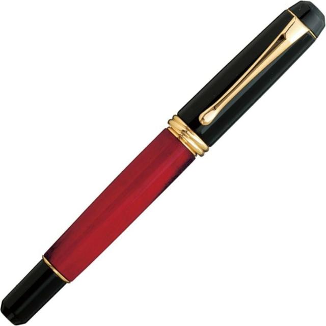 呉竹 くれ竹万年筆 夢銀河 鹿角 古代日本茜染め DBA140-3の通販は