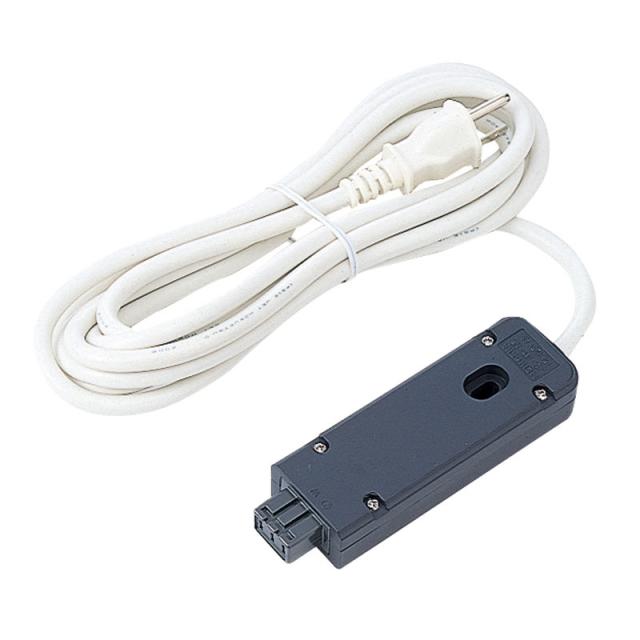 サンワサプライ 15A コンセントバー用コネクタ 耐トラッキングプラグ付 VCTFコード3m TAP-ME8101TJ3の通販は