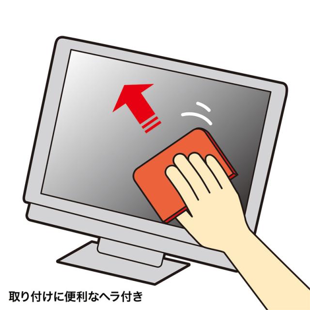 まとめ買い）サンワサプライ 液晶保護フィルム 17.0型 LCD-170 〔×3