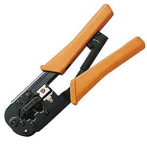 サンワサプライ かしめ工具 ラチェット付き HT-568R 【北海道・沖縄・離島配送不可】