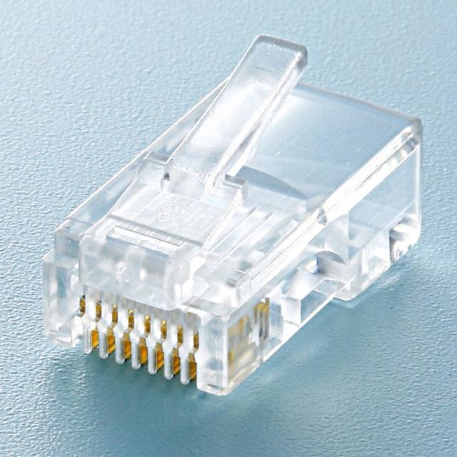 サンワサプライ RJ-45コネクタ より線用 100個入り ADT-RJ45-100 【北海道・沖縄・離島配送不可】_2