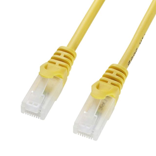 （まとめ買い）サンワサプライ ツメ折れ防止CAT5eLANケーブル 20m イエロー LA-Y5TS-20Y 〔×3〕 【北海道・沖縄・離島配送不可】