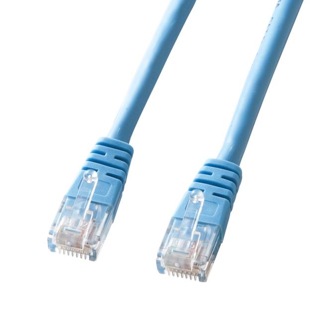（まとめ買い）サンワサプライ エンハンスドカテゴリ5より線LANケーブル 20m ライトブルー KB-T5Y-20LBN 〔×3〕 【北海道・沖縄・離島配送不可】