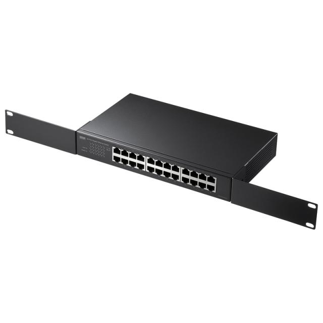 サンワサプライ Giga対応スイッチングハブ 24ポート ループ検知機能付き LAN-GIGAH24L 【北海道・沖縄・離島配送不可】_5