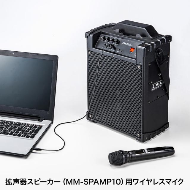 サンワサプライ ワイヤレスマイク MM-SPAMP10/14/16/17用 MM-SPHMW6 【北海道・沖縄・離島配送不可】