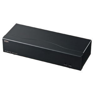 サンワサプライ フルHD対応DVIディスプレイ分配器 4分配 VGA-DVSP4 【北海道・沖縄・離島配送不可】