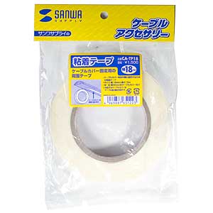 （まとめ買い）サンワサプライ 粘着テープ CA-TP18 〔×3〕 【北海道・沖縄・離島配送不可】