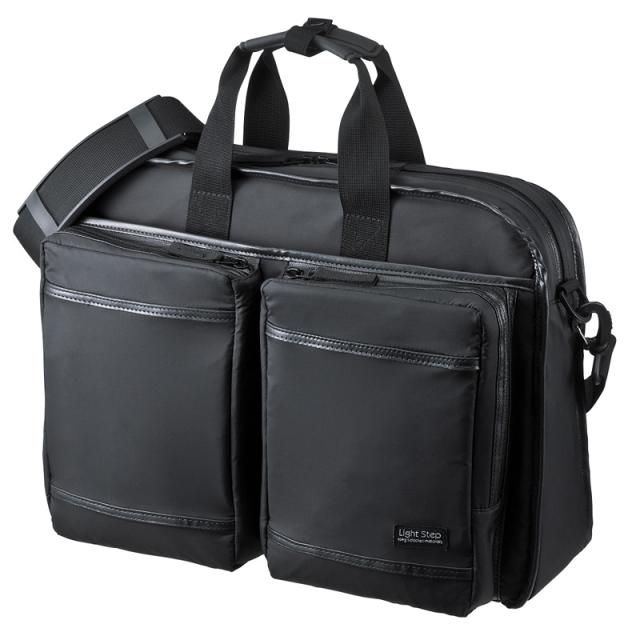 サンワサプライ 超撥水 軽量PCバッグ 15.6インチワイド シングル ブラック BAG-LW9BK 【北海道・沖縄・離島配送不可】