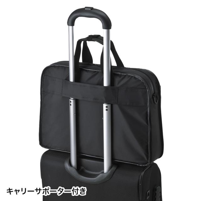 サンワサプライ 超撥水 軽量PCバッグ 15.6インチワイド シングル ブラック BAG-LW9BK 【北海道・沖縄・離島配送不可】_9