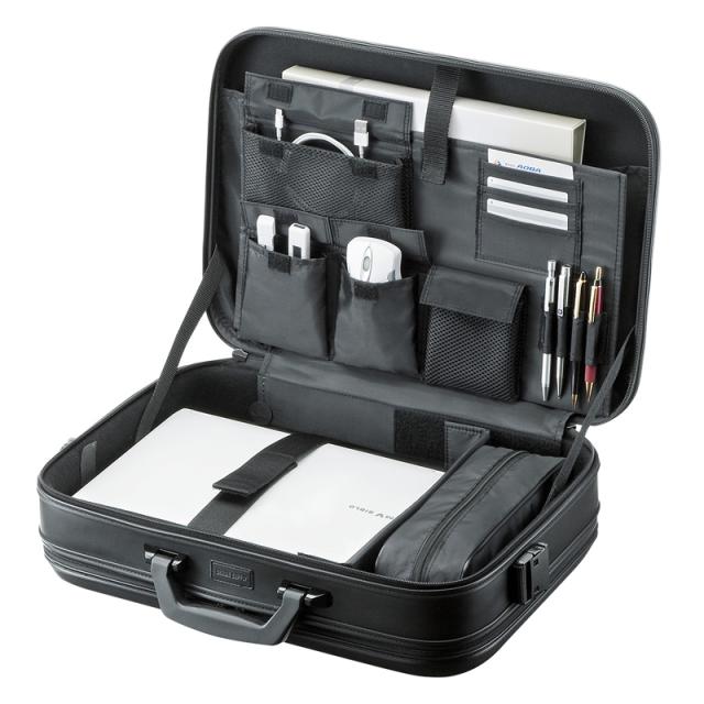 サンワサプライ セミハードPCケース 17.3型ワイド ダブルタイプ