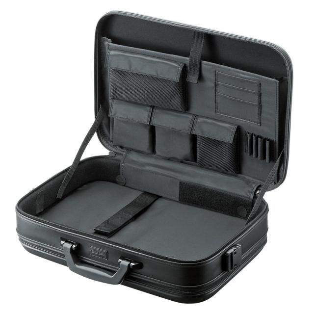 サンワサプライ セミハードPCケース 17.3型ワイド ダブルタイプ ブラック BAG-716BK2 【北海道・沖縄・離島配送不可】