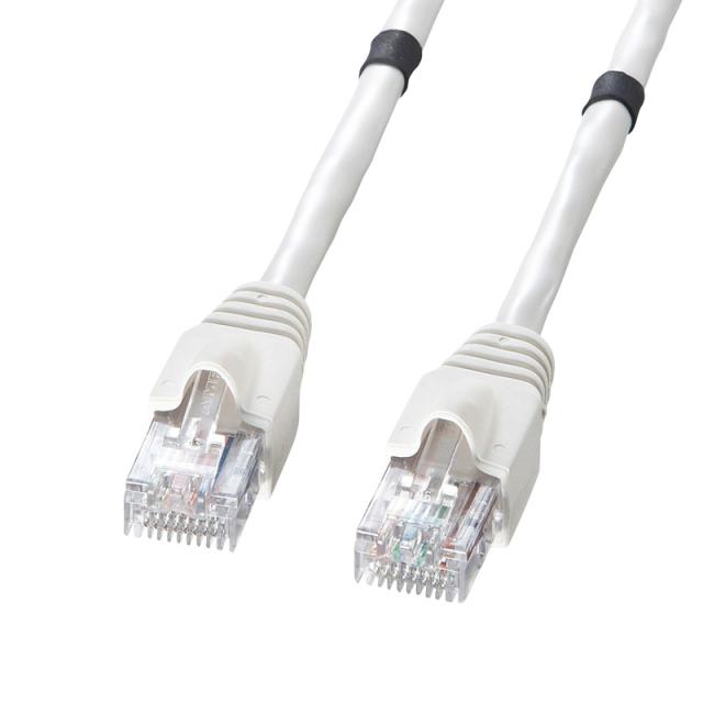 （まとめ買い）サンワサプライ UTPエンハンスドカテゴリ5ハイグレード単線クロスケーブル 10m ホワイト KB-10T5-10CN 〔×3〕の通販は
