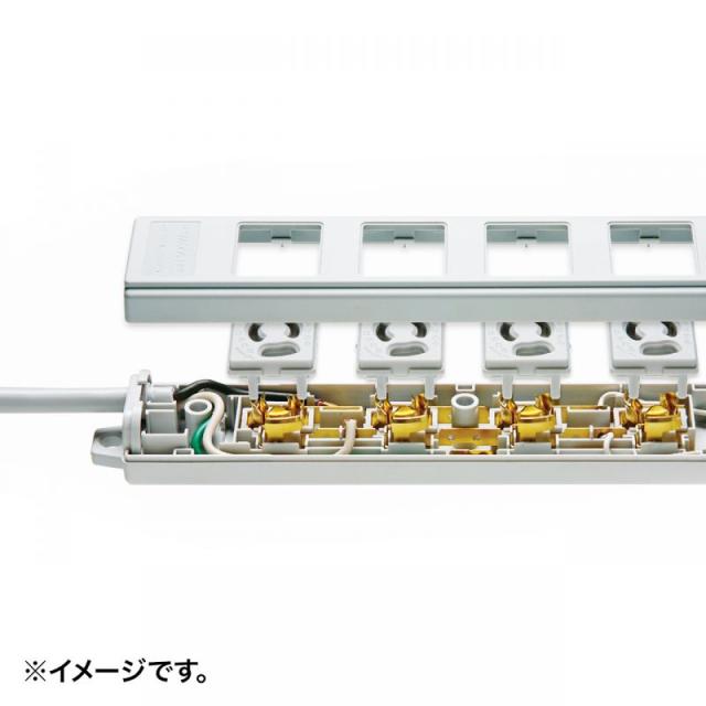 （まとめ買い）サンワサプライ 電源タップ 3極抜け止めタイプ 7個口 コード長2m TAP-F37-2KSRP 〔×3〕 【北海道・沖縄・離島配送不可】_10
