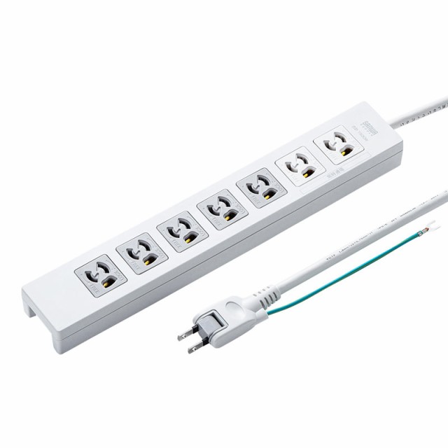 （まとめ買い）サンワサプライ 電源タップ 3極抜け止めタイプ 7個口 コード長5m TAP-F37-5KSRP 〔×3〕 14,992円
