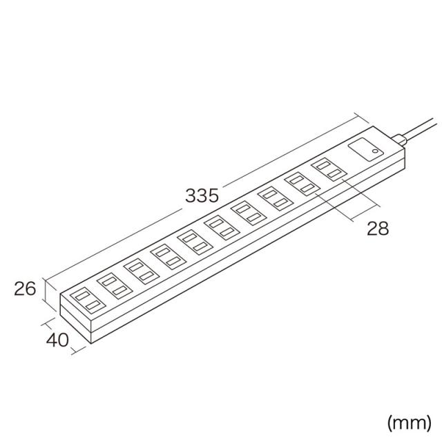 （まとめ買い）サンワサプライ 雷ガードタップ 2P 10個口 2m TAP-SP217-2 〔×3〕 【北海道・沖縄・離島配送不可】_11
