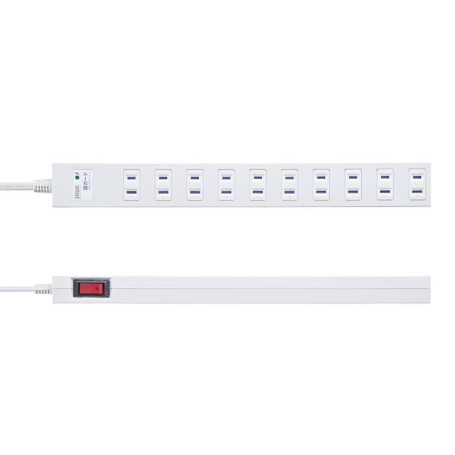 （まとめ買い）サンワサプライ 雷ガードタップ 2P 10個口 2m TAP-SP217-2 〔×3〕 【北海道・沖縄・離島配送不可】_9