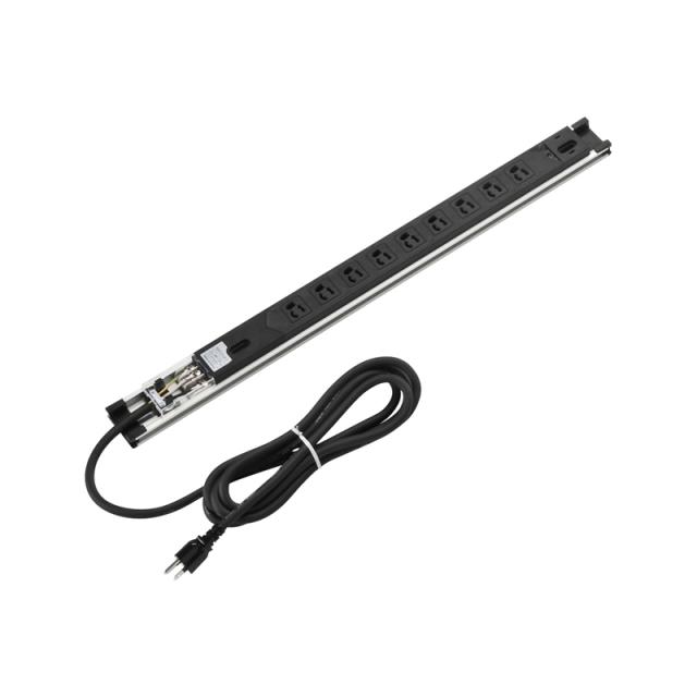 サンワサプライ 19インチサーバーラック用コンセント 15A 3P 9個口 3m TAP-SV159 【北海道・沖縄・離島配送不可】